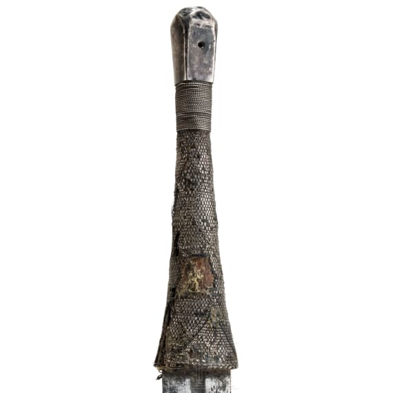 Silver-mounted kattara, Oman, 19th century.
