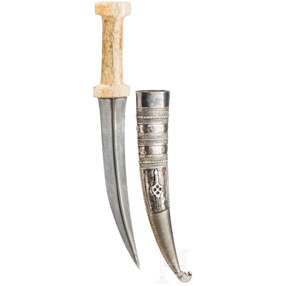 Silbermontierter Khanjar, Irak, 19. Jhdt.