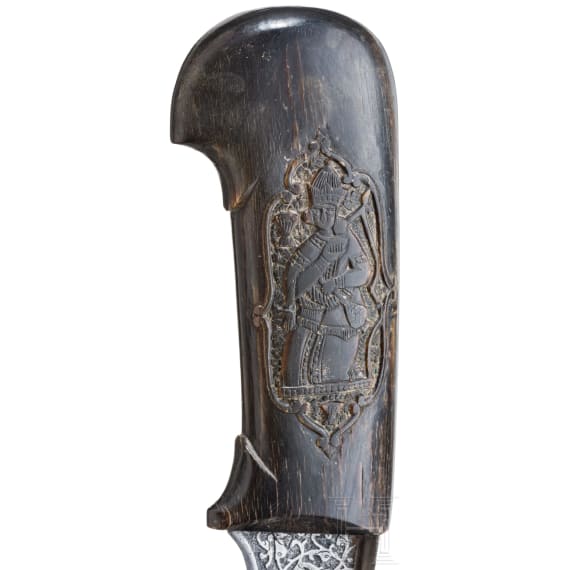 A Persian pesh kabz, circa 1800