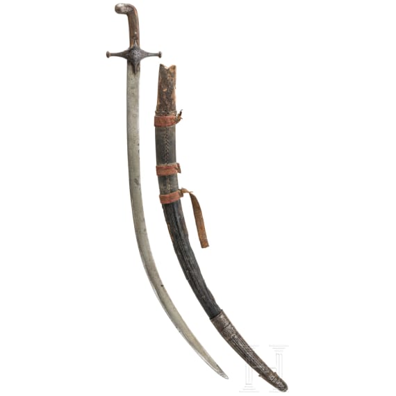 Shamshir mit Wootz-Klinge, Persien, um 1800