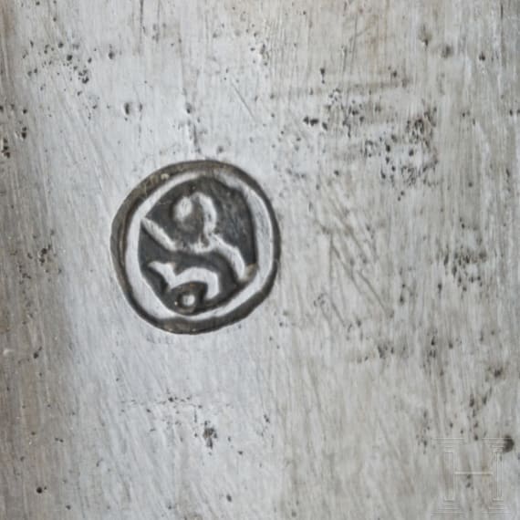 Shamshir mit Schwei&szlig;damastklinge, Persien, um 1800