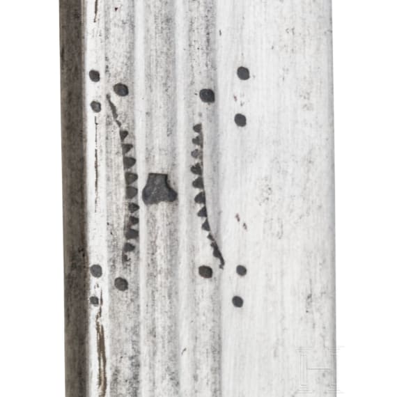 Messingeingelegter Shamshir, Persien, 19. Jhdt.
