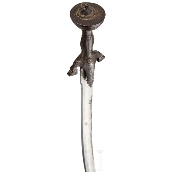 An Afghan pulwar with shamshir blade, 19th century