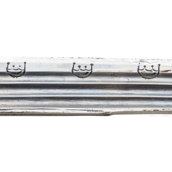 An Afghan pulwar with scabbard, 19th century
