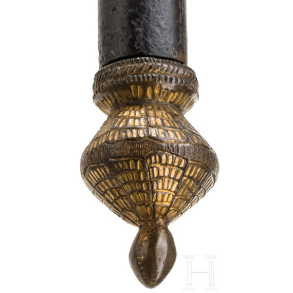 Feuervergoldete Axt, Indien, 19. Jhdt.