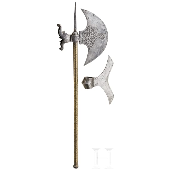 Two Indian axes, 19th century