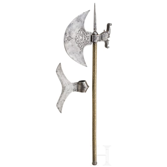 Two Indian axes, 19th century