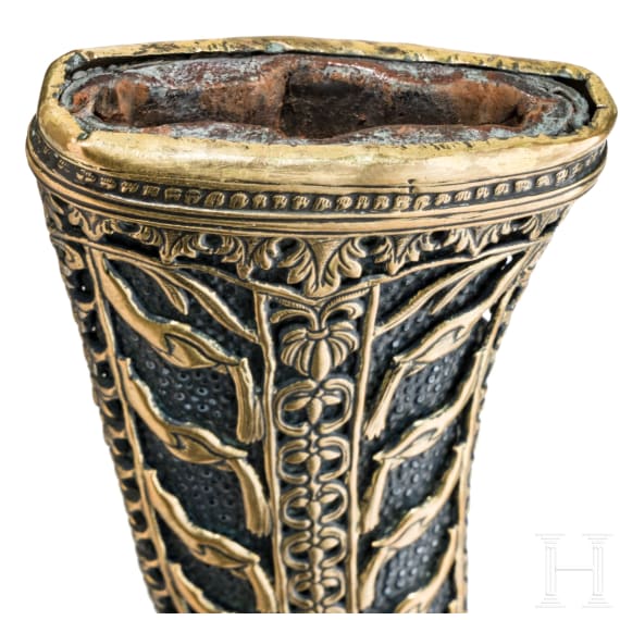 An Indian kanjarli with tiger tooth handle, 18th century