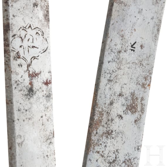 Three Indian tulwars, 19th century