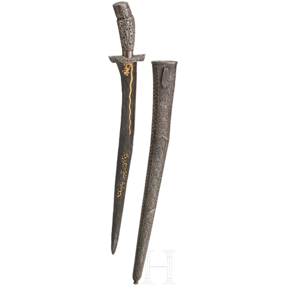 A pedang with silver mountings, Java (?), Indonesia, circa 1900