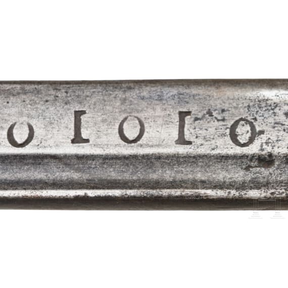 Goldtauschierte Nimcha, Marokko, 19. Jhdt.