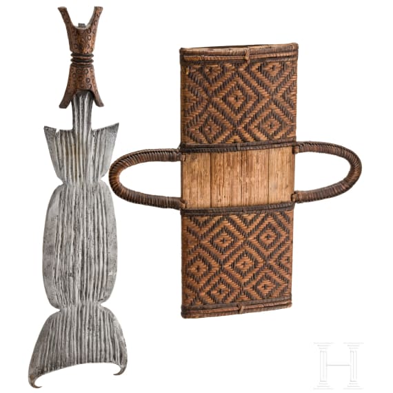 A Cameroon grassland sword of the Tikar tribe, 20th century