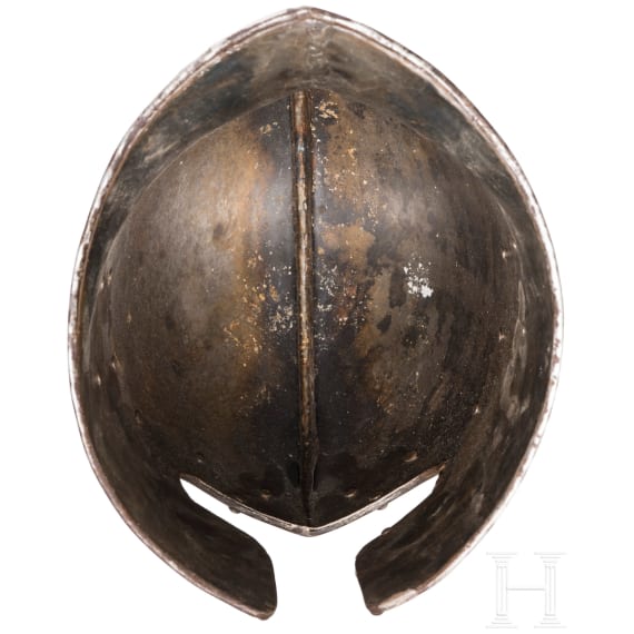An Italian barbute in 1460s style, modern replica