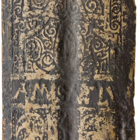 Richtschwert mit ge&auml;tzter Klinge und magischer Inschrift, deutsch, 16./17. Jhdt.