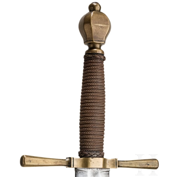 Barockes Richtschwert, deutsch, Ende 17. Jhdt.