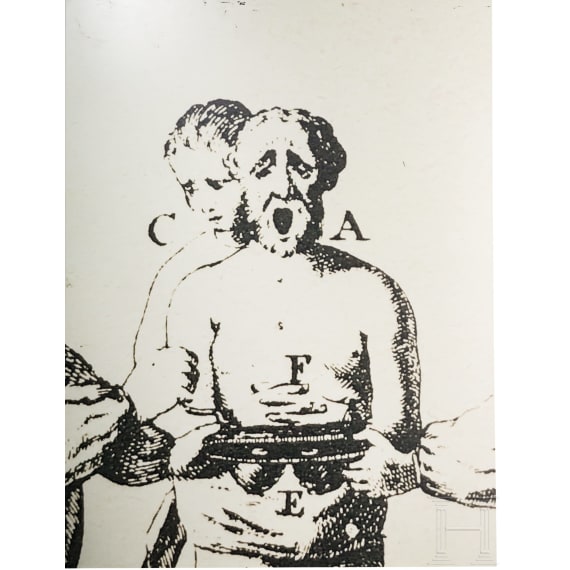 Streckbank im Stil des 16./17. Jhdt., Museumsreplik, 20. Jhdt.