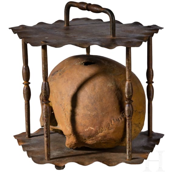 B&uuml;&szlig;ersch&auml;del in Eisenk&auml;fig, Historismus, im Stil des 16./17. Jhdt., deutsch, 19. Jhdt.