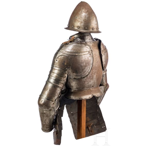 An Italian half armour, circa 1590