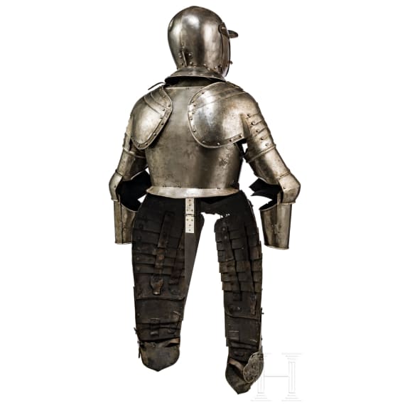 K&uuml;rassierharnisch, deutsch, um 1620, mit sp&auml;teren Erg&auml;nzungen