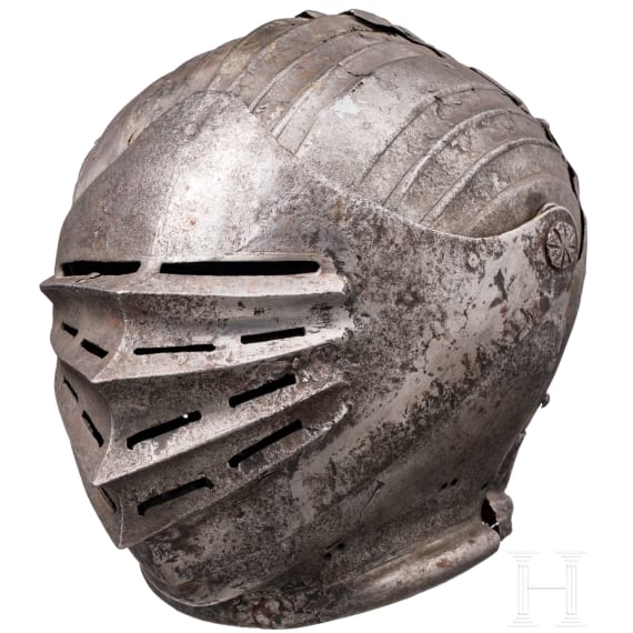 Maximilianischer Helm, s&uuml;ddeutsch, um 1520/30