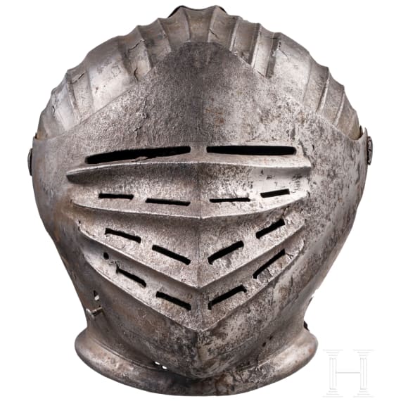 Maximilianischer Helm, s&uuml;ddeutsch, um 1520/30