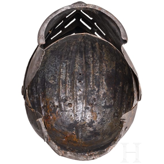 Maximilianischer Helm, s&uuml;ddeutsch, um 1520/30