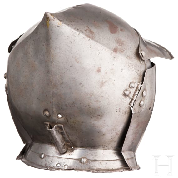 Sturmhaube mit Wiener Arsenalmarke, s&uuml;ddeutsch, um 1530/40