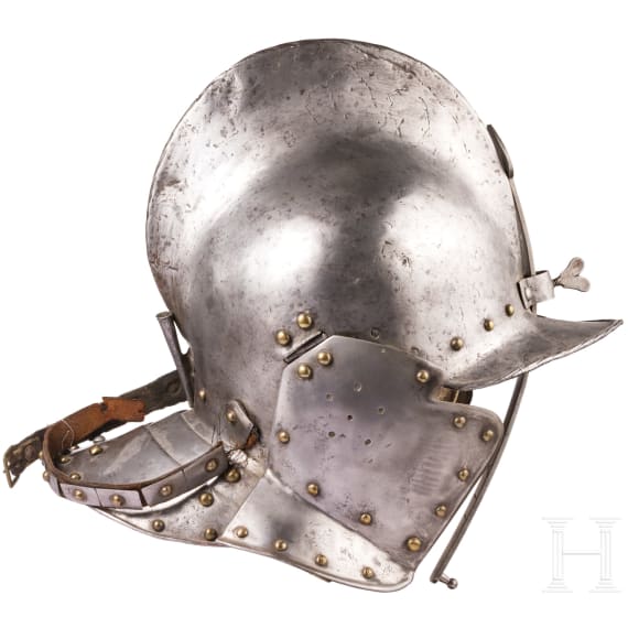 A heavy south German or Swiss burgonet, ca. 1570/80