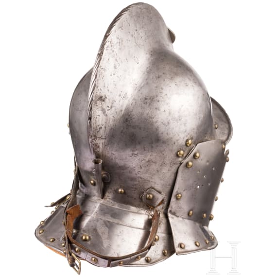 A heavy south German or Swiss burgonet, ca. 1570/80