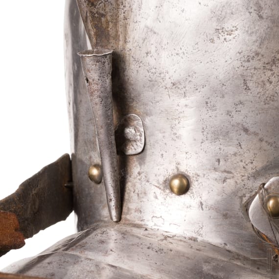 A heavy south German or Swiss burgonet, ca. 1570/80