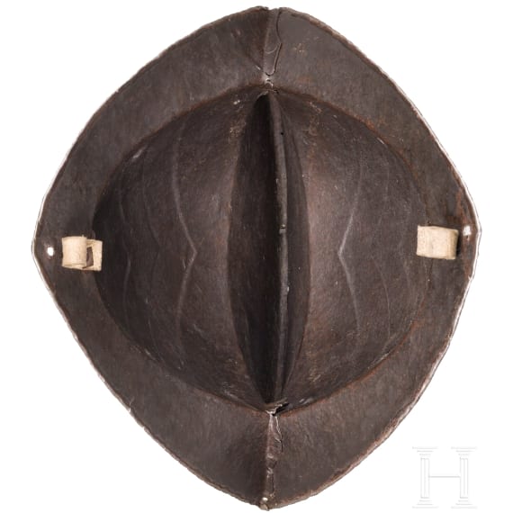 A South German black-and-white morion, ca. 1580/90