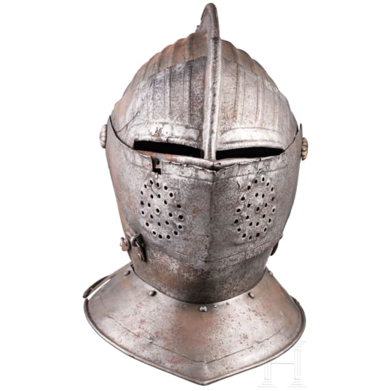 A French cuirassier's close helmet. ca. 1600