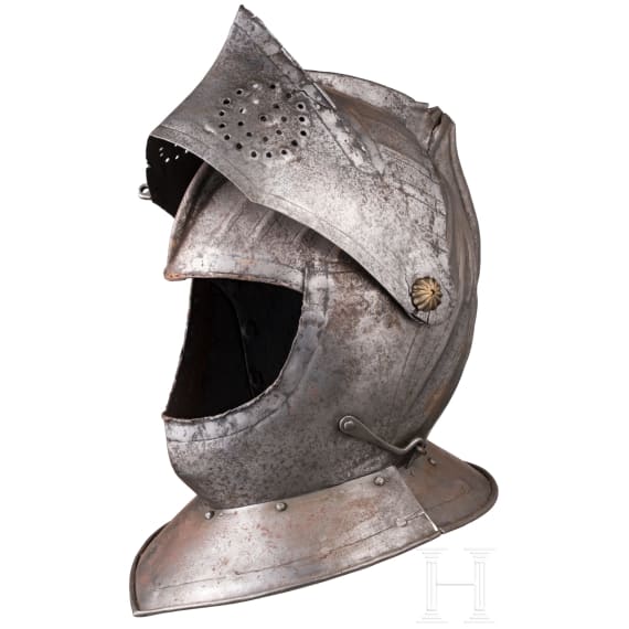 A French cuirassier's close helmet. ca. 1600