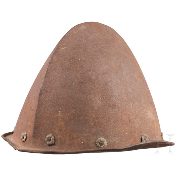 A Flemish musketeer's helmet, ca. 1610/20