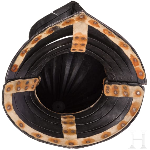 A French cuirassier's helmet, circa 1620