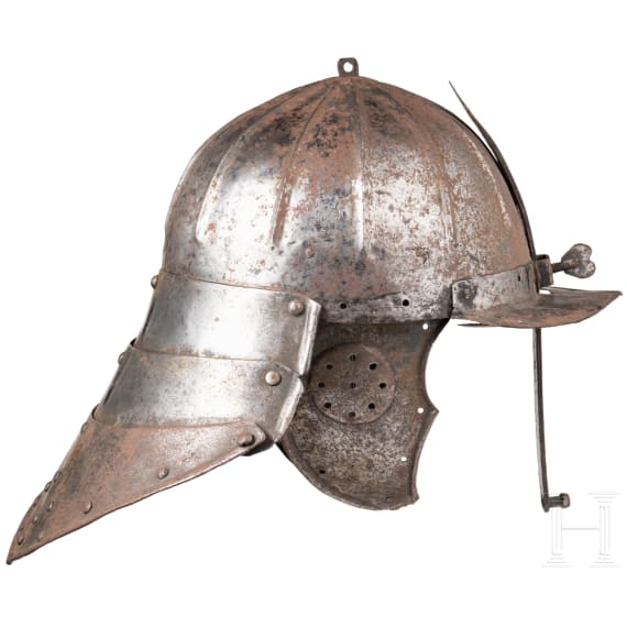 A Polish lobster-tailed helmet, circa 1650