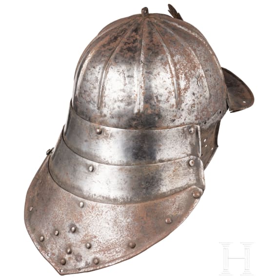 A Polish lobster-tailed helmet, circa 1650
