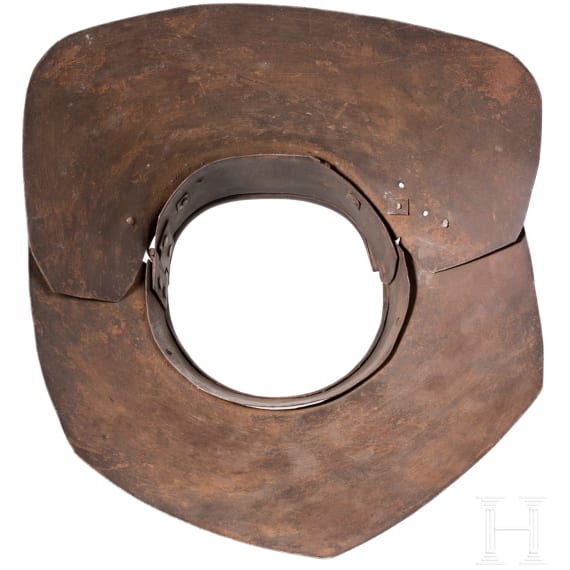 A German collar for a cuirassier's armour, ca. 1620