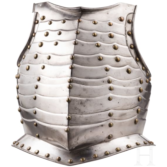 A German or Polish segmented breastplate, ca. 1600