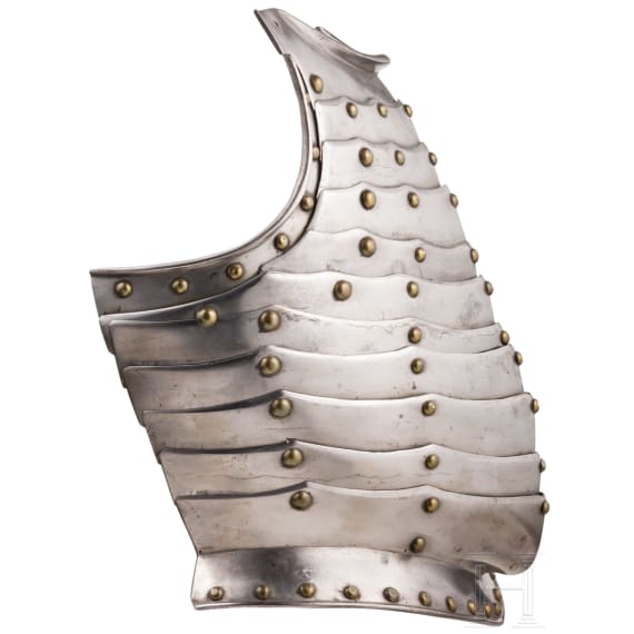A German or Polish segmented breastplate, ca. 1600