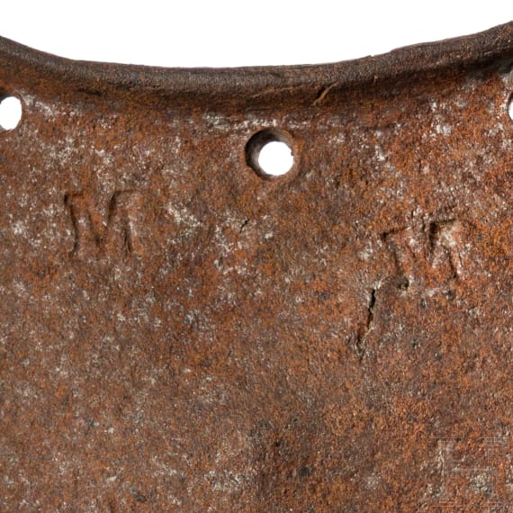 A German heavy cavalryman's cuirass, ca. 1700