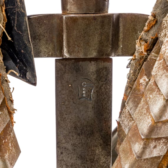 A German decorative suit of Gothic armour, 1st half of the 20th century