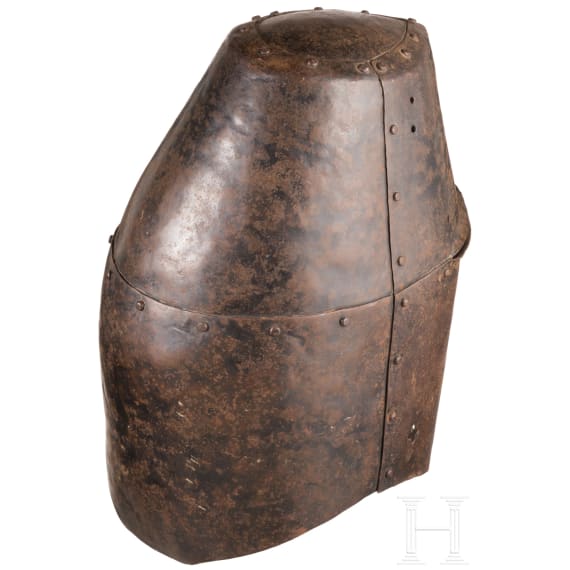 A Victorian German pot helmet in 13th century style, ca. 1900