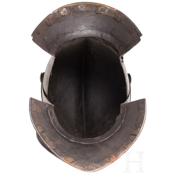 K&uuml;rassierhelm im Stil um 1620, Historismus, um 1900