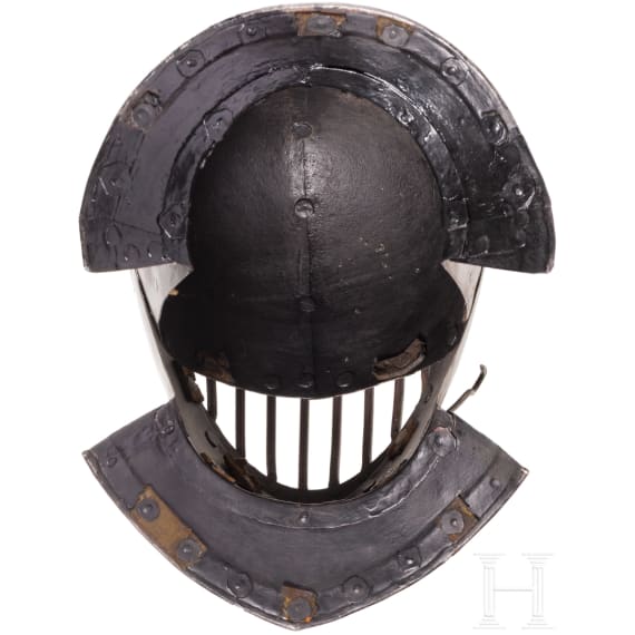 A close helmet for tournament in the style of the Gioco del Ponte, Germany, ca. 1900