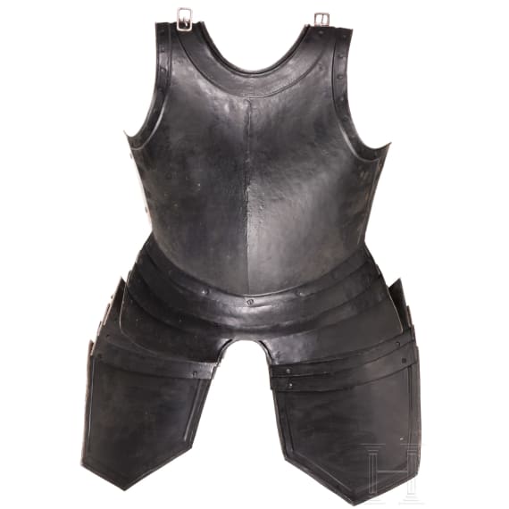 A German breastplate with tassets, 20th century