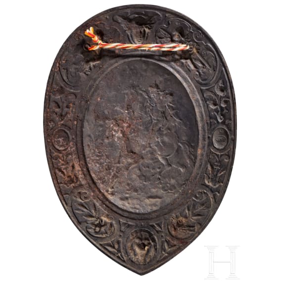 Renaissance ceremonial shield in the style of around 1600, Historicism 19th century