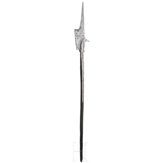 A German halberd, 2nd half of the 15th century