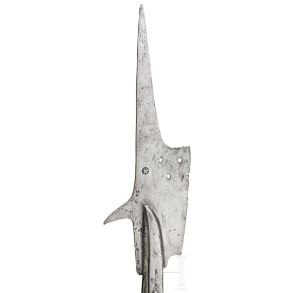 A German halberd, 2nd half of the 15th century
