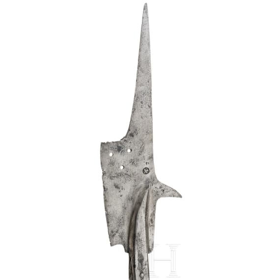 A German halberd, 2nd half of the 15th century